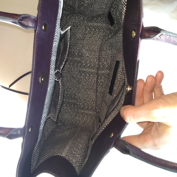Plum Rebecca Minkoff Tote - Picture 3 of 8